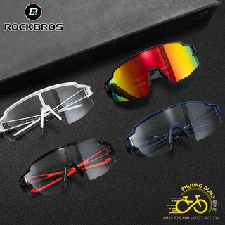 Kính mát xe đạp thể thao 1 mặt ROCKBROS - Kiểu 02