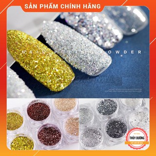 Set nhũ rắc hạt mịn 6 màu