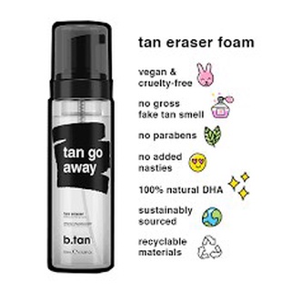 Tẩy trang toàn thân cho da nâu TAN GO AWAY
