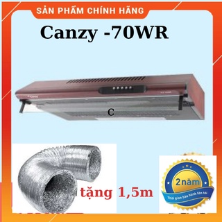 Máy Hút Mùi Cổ Điển Canzy- CZ 70WR-70cm-Hút Khói -Khủ Mùi Nhà Bếp-máy tốt,giá rẻ, Hàng Chính Hãng - Bảo Hành 24 Tháng