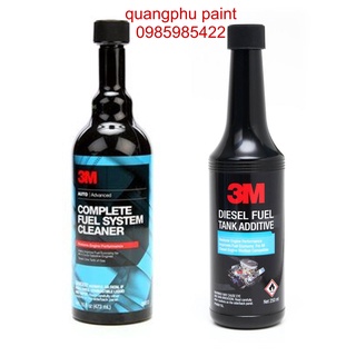 Xúc béc bình xăng, dầu Diesel ô tô 3M Complete Fuel System Cleaner 08813 08815