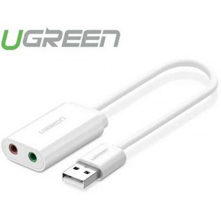 Cáp USB Sound - Card Sound USB 2.0 to 3.5mm UGREEN 30143 - Hàng Chính Hãng