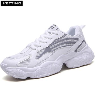 Giày phản quang nam đế cao PETTINO-TS03 (trắng, be)