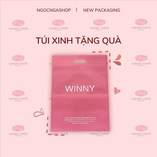 Túi Vải Đựng Quà Tặng Quần Áo Sang Trọng hãng Winny, dùng tặng quà cho mẹ, bạn gái. Có quai cầm tay tiện lợi