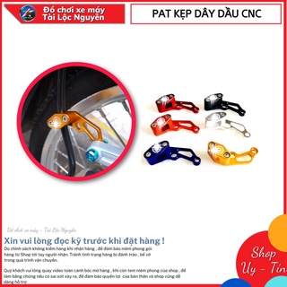PAT KẸP DÂY DẦU BREM NHÔM CNC CHO XE MÁY