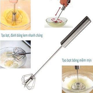 𝑭𝑹𝑬𝑬𝑺𝑯𝑰𝑷Cây Đánh Trứng Inox Có Trục Xoay Tự Động Tiện Dụng