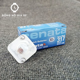 [SIÊU HOT] Pin đồng hồ 317 - SR516SW Renata (Vỉ 1 viên)