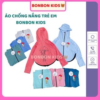 Áo Chống Nắng Cho Bé Trai, Gái 1, 2, 3, 4, 5 Tuổi Thông Hơi Kim Cương Chống Tia UV Hàng Cao Cấp BONBON KIDS