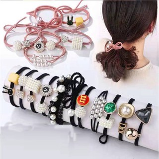 Tổng hợp các loại dây buộc tóc dễ thương hot nhất bộ 11 cái hàng xịn