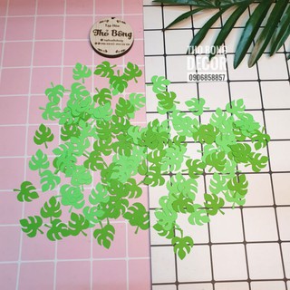20 chiếc lá size 3cm giá 15k dùng trang trí thiệp, scrapbook, sổ, album ảnh, planner, lịch