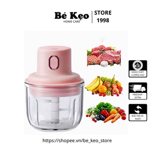 Máy xay cầm tay mini sạc điện đa năng, dung tích 250ml [Hàng Cao Cấp Loại 1]