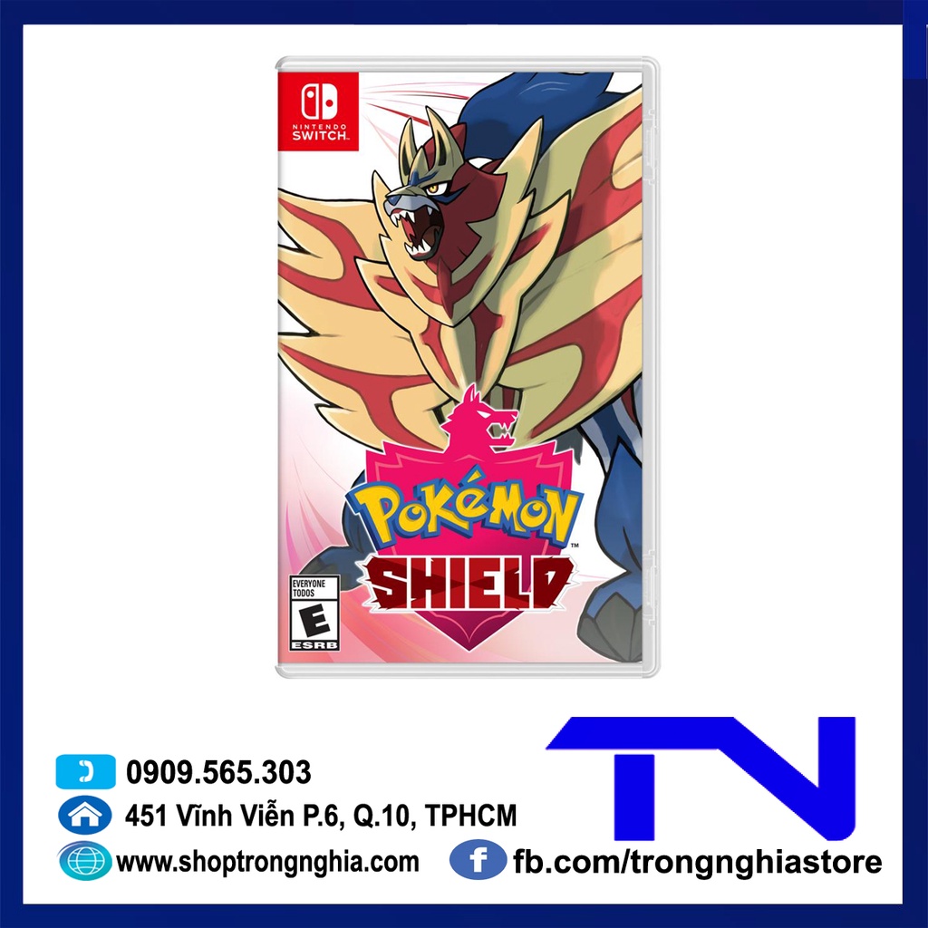 Thẻ Game Switch - Pokemon Shield