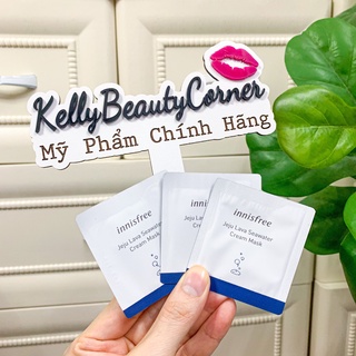 Kem dưỡng ẩm cấp nước chuyên sâu Innisfree Jeju Lava Seawater Cream Mask SAMPLE 1mL