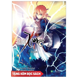Sách Fate/zero 4 - Hi Sinh - Kèm Bọc Sách Plastic