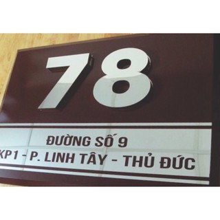 Bảng inox ăn mòn nền kt theo yêu cầu.