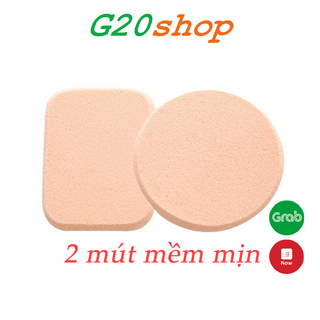 Bông mút hỗ trợ trang điểm đánh phấn, tán kem mềm mịn, dễ sử dụng g20shop