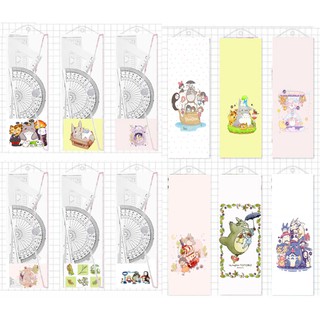 Bộ eke thước kẻ Totoro EKI7 bộ eke cute bộ eke dễ thương