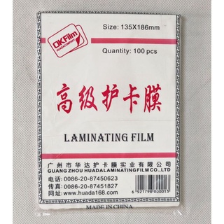 Màng Ép Nhựa Plastic 5R [ 13.5  x 18.6cm ] 40mic Hiệu OKFilm
