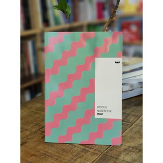 Vở Crabit dotted - Xanh lá sóng hồng