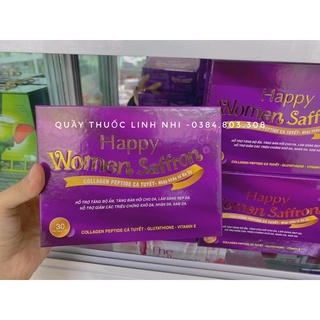 HAPPY WORMEN SAFARON HỘP 30 viên, hỗ trợ nội tiết , đẹp da