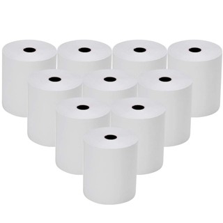 Giấy in nhiệt Oji K80 Phi 65mm (10 Cuộn)