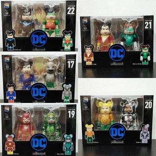 [New] Móc khóa mô hình BE@RBRICK chính hãng Medicom Toys - Bearbrick 100% DC Comics (Hộp 2 mẫu)