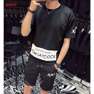 Set Bộ thể thao nam y hình, vải êm, mát, không ra màu, không đổ lông (hancook)
