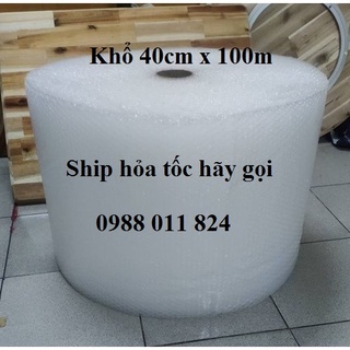 Cuộn xốp hơi, xốp nổ, bọt chống sốc gói hàng rộng 40cm x 100m