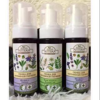 DUNG DỊCH VỆ SINH PHỤ NỮ ANTEKA GREEN PHARMACY 150ML- HÀNG NGA NK