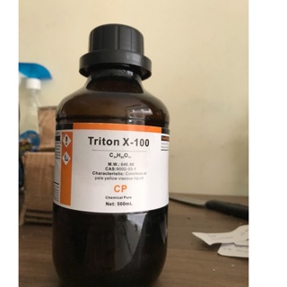 Triton X-100 chai 500ml Xylong CAS 9002-93-1