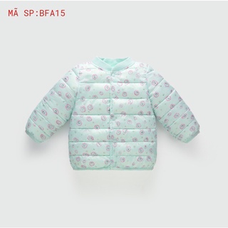 Áo phao béo bo tay và cổ cho bé size 90-120cm