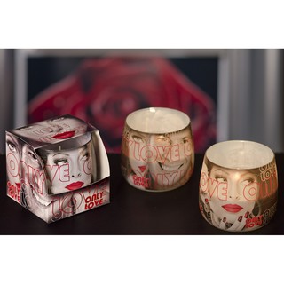 Ly nến thơm Bartek Candles BAT2615 Only Love 100g (Hương tình yêu)