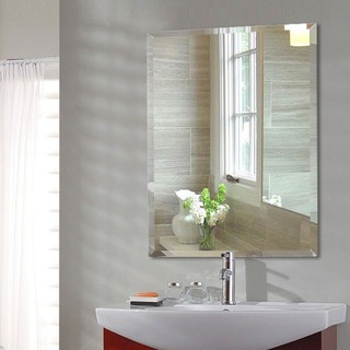 Gương Treo Tương Lavabo phòng tắm LUXHOME. 40 x 60 cm, sẵn pass treo tường.
