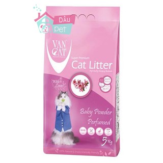 Cát vệ sinh Vancat Thổ Nhỉ Kỳ cho mèo túi 5kg