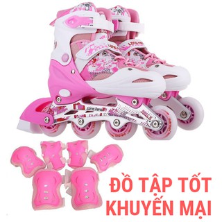 Giày Trượt Patin Cao Cấp Long Feng 906 [ KÈM CẢ BỘ BẢO VỆ ]