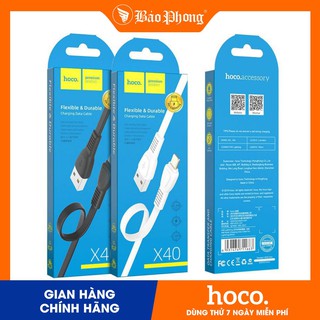 Dây cáp sạc X40 Lightning i-Phone- Chính hãng HOCO