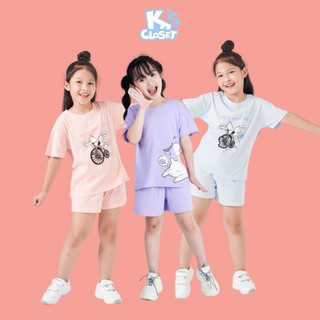 Bộ Quần Áo Cộc Tay K's Closet Cho Bé Gái (28 Tuổi) E078ONS / E109ONS