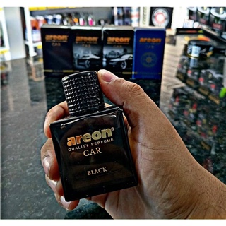 Nước hoa ô tô dạng xịt Areon Car Black Perfume 50ml