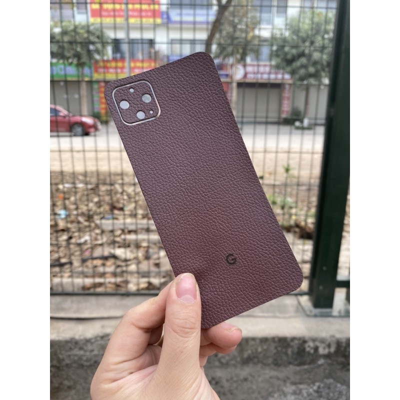 Dán Da Lưng Google Pixel 4A4G Trơn Không Đủ Màu