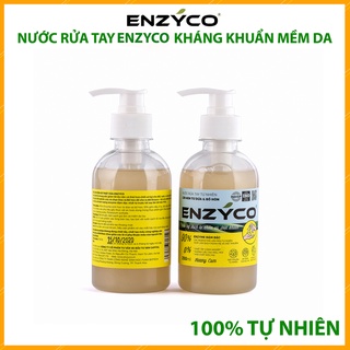 Nước Rửa Tay Hữu cơ ENZYCO dưỡng ẩm, kháng khuẩn, làm sạch, chăm sóc da tay an toàn 250ML 손 세정제 Handwashi