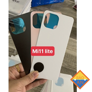 Nắp lưng xiaomi MI 11 LITE ( kính lưng)