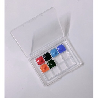 [ TRI ÂN ] Set màu nước hạng hoạ sĩ Holbein pocket 0.5ml 6 màu