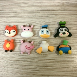 STICKER/JIBITZ/ CHARM ĐẦU MÔNG THÚ TRANG TRÍ DÉP SỤC