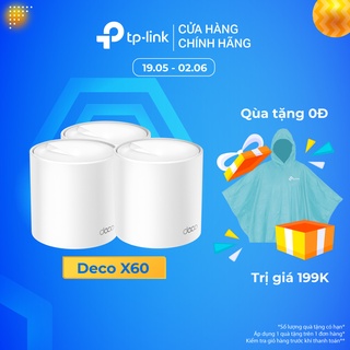 Bộ Phát Wifi Mesh TP-Link Deco X60(3-pack) Wifi 6 AX3000