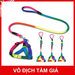DÂY DẮT PET 7 MÀU SIÊU CUTE ĐỦ SIZE -DÂY DẮT CHO CHÓ