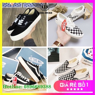 Giày Van Vault , vans caro Hàng Cao Cấp Nam Nữ_Bống Store