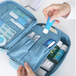 Túi đựng mỹ phẩm phụ kiện Travel Multi Pouch chống thấm nước bụi bẩn khóa kéo an toàn đi du lịch youngcityshop 30.000