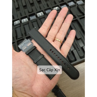 Dây da đồng hồ chính hãng Samsung 20mm - khoá thông minh