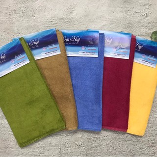 Khăn mặt sợi cotton siêu dày xuất Hàn, có bao bì riêng