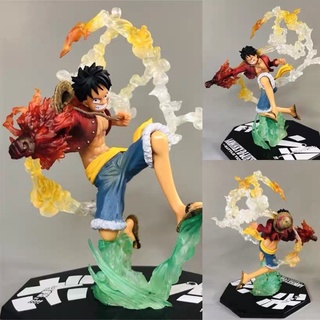 mô hình One Piece - Mô hình Lufy gear 2 haki figure F.zero 20cm bằng PVC cao cấp
